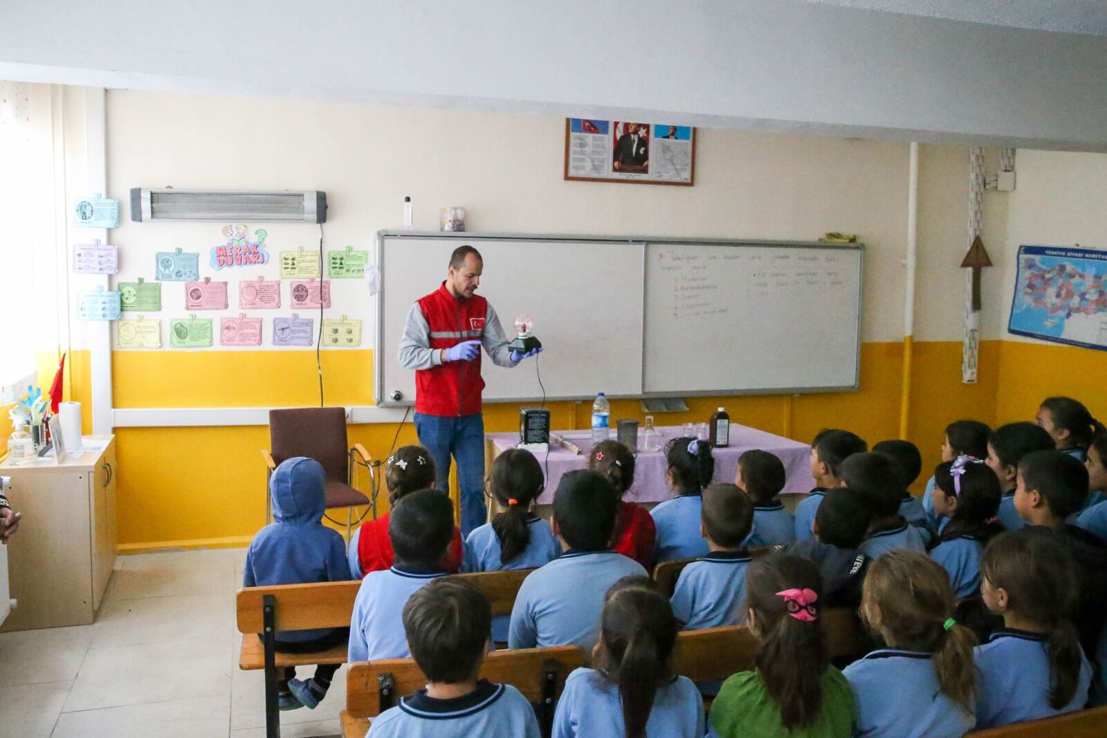 Uşak'ta Kültür Rotası Projesi, 3 Binden Fazla Öğrenciyle Buluştu (5)