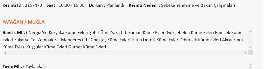 Yatağan Kesinti-1
