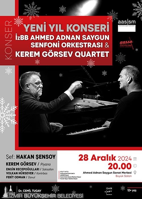 Ahmed Adnan Saygun Sanat Merkezi’nden Yeni Yıl Konseri