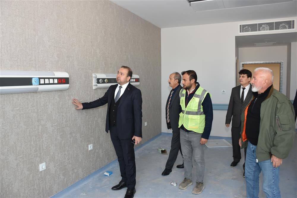 Aydın İl Sağlık Müdürü, Didim Devlet Hastanesi'nin Inşaatını Yerinde Inceledi (3)