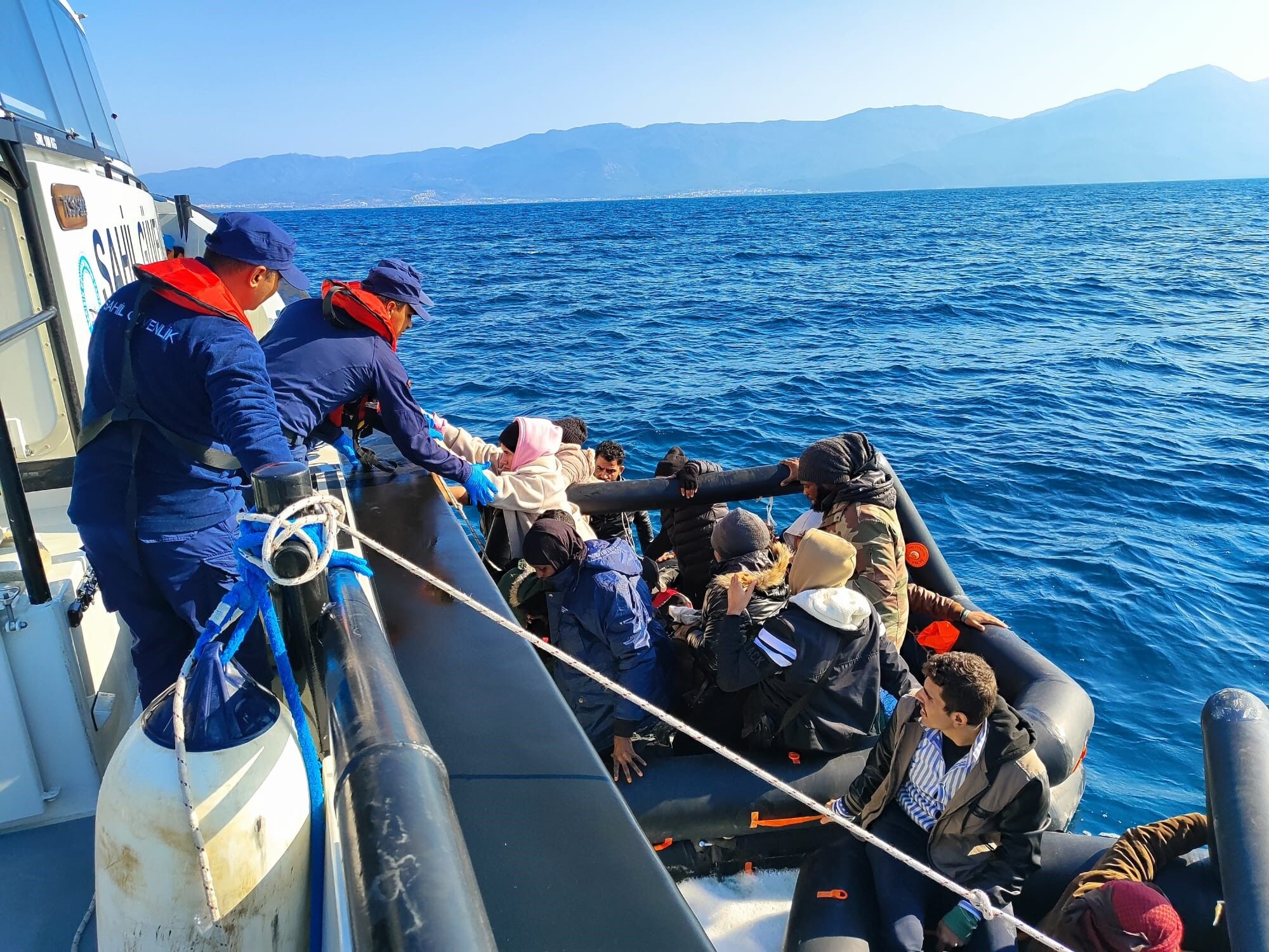 Aydın’da Kasım Ayında 267 Düzensiz Göçmen Kurtarıldı (3)