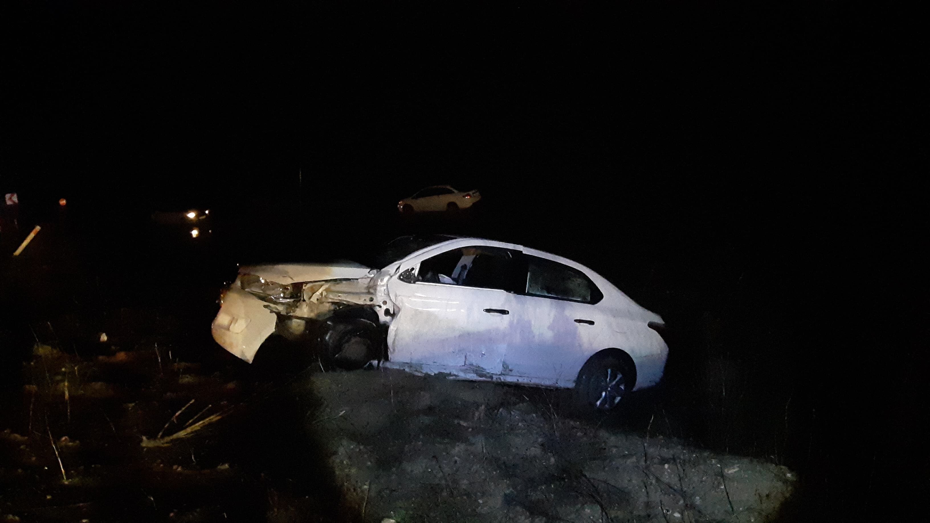 Bolu Mudurnu Yolunda Feci Kaza 1’I Bebek 5 Kişi Yaralandı (4)
