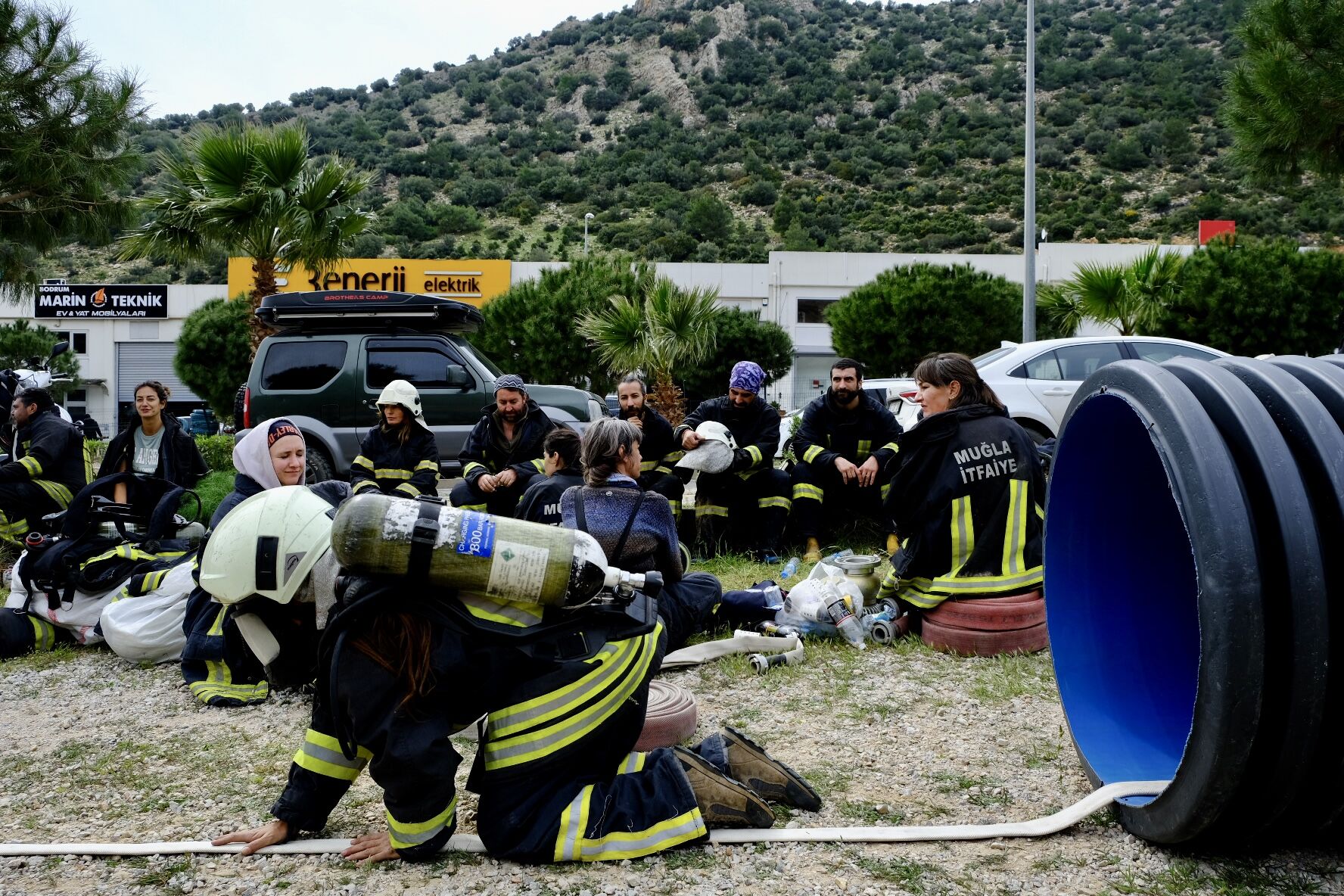 Büyükşehir, Gönüllü İtfaiyeci Eğitimlerine Bodrum’da Devam Etti (4)