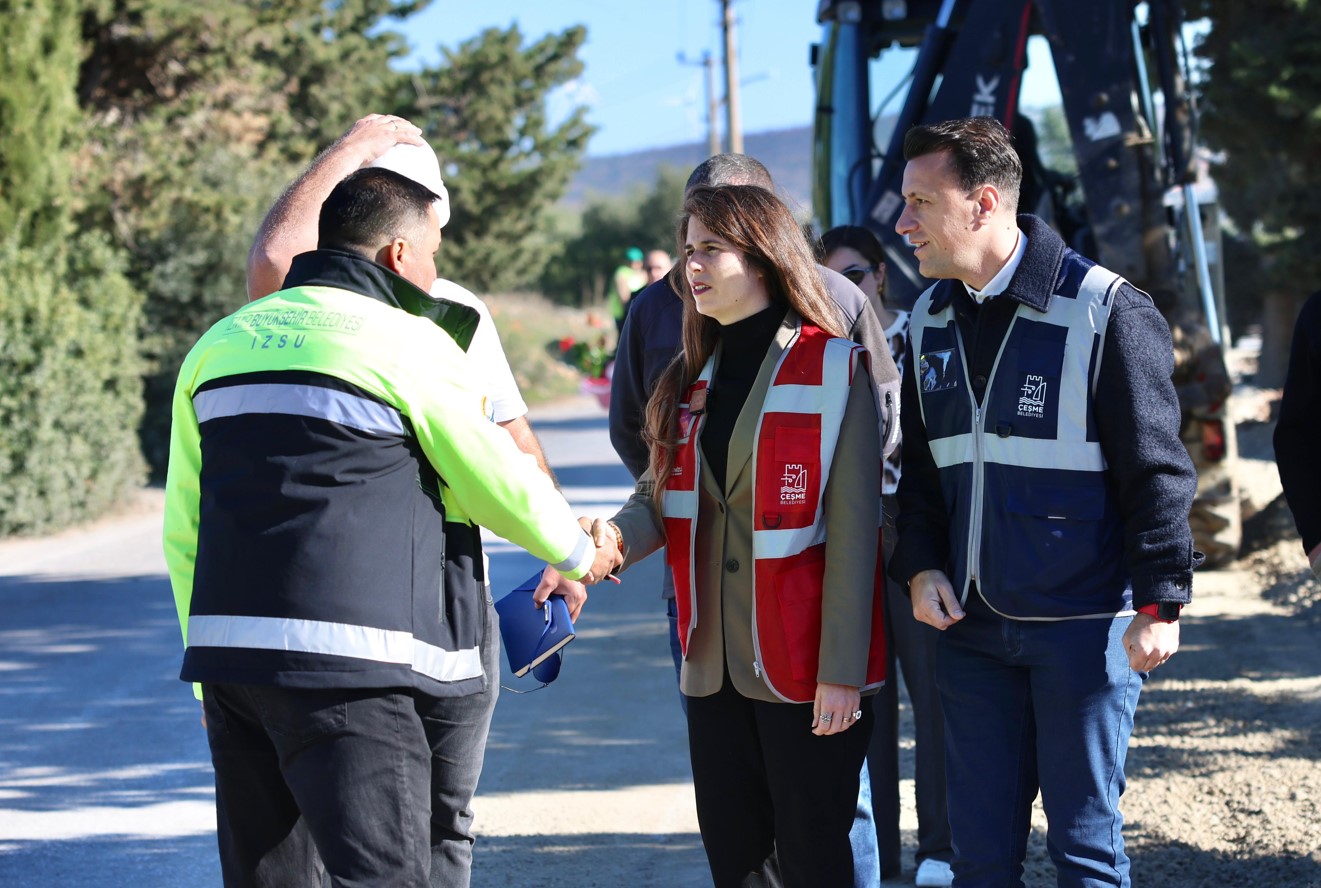 Çeşme'de Atık Su Sorunu Hızla Çözüme Kavuşuyor