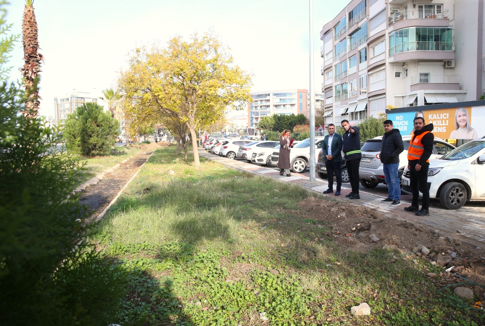 Çiğli Ataşehir Kavşağı Yeşil Dönüşümle Nefes Alacak (4)