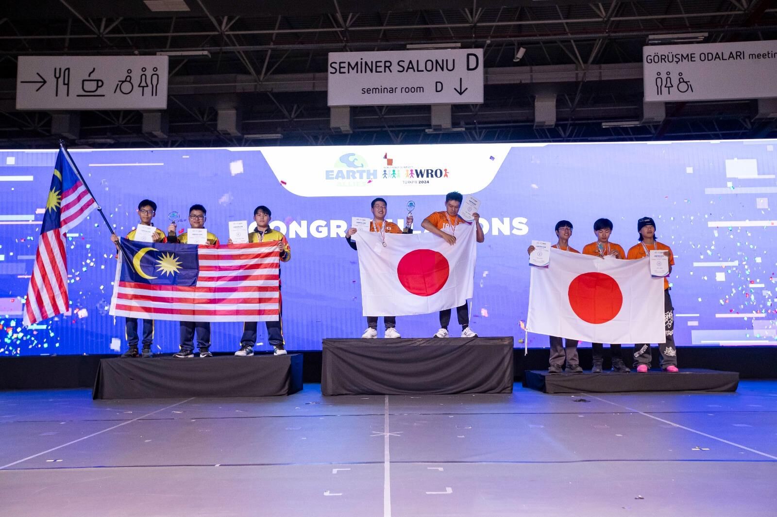 Dünya Robot Olimpiyatları İzmir’de Muhteşem Bir Kapanışla Sona Erdi10