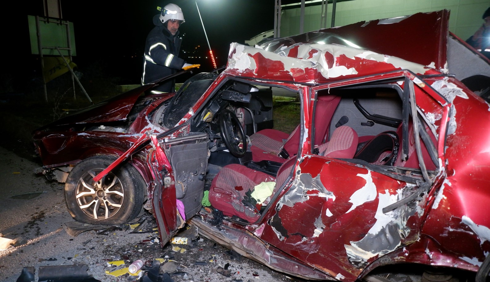 Edirne’de Tır Ile Otomobilin Çarpıştı Kazada 1 Kişi Hayatını Kaybetti1