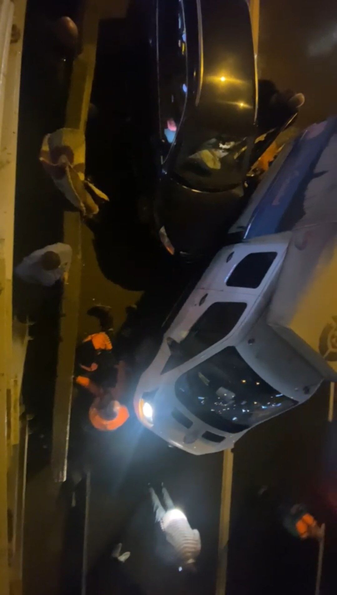 İstanbul Pendik'te Trafik Kazası İbb Işçisi Yaralandı (1)