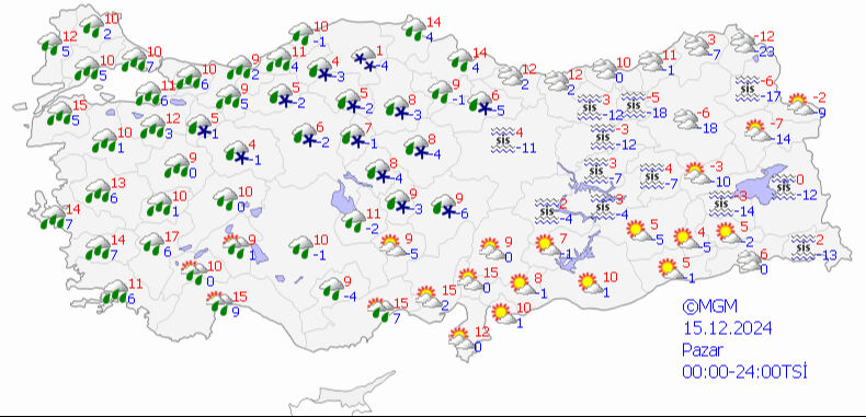 İzmir’de Hafta Sonu Sağanak Yağmur Uyarısı (1)