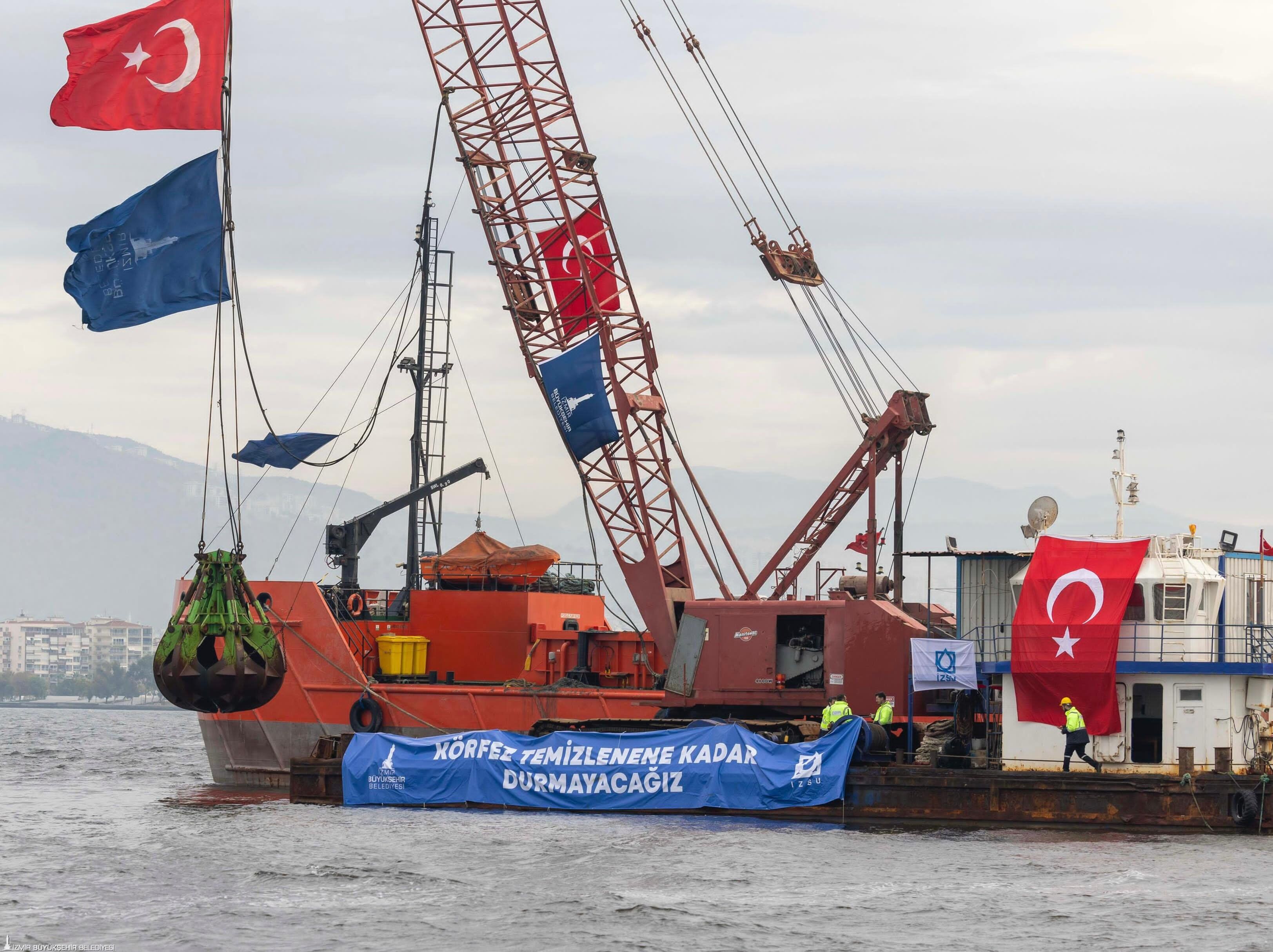 İzsu Dip Tarama Çalışmalarına Başladı (3)