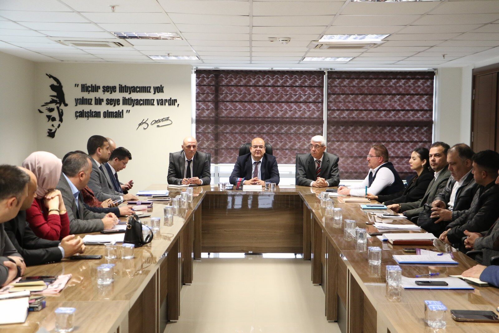 Maski̇, Yılın Son İlçe Şefleri Toplantısını Yaptı (3)