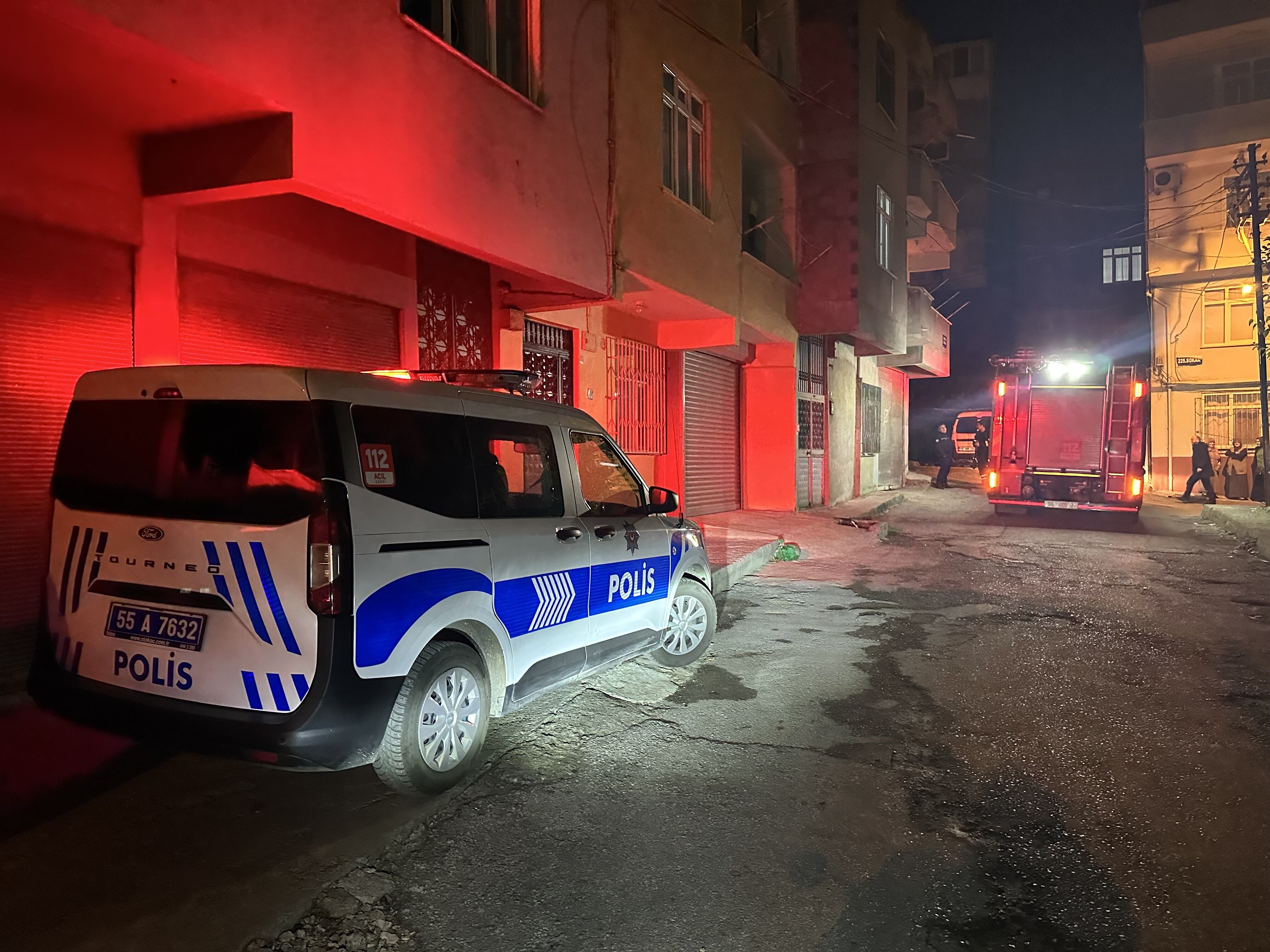 Samsun’da Baca Yangını Korku Yarattı (2)