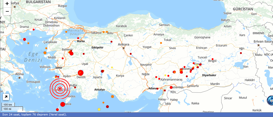 son depremler 18 aralık