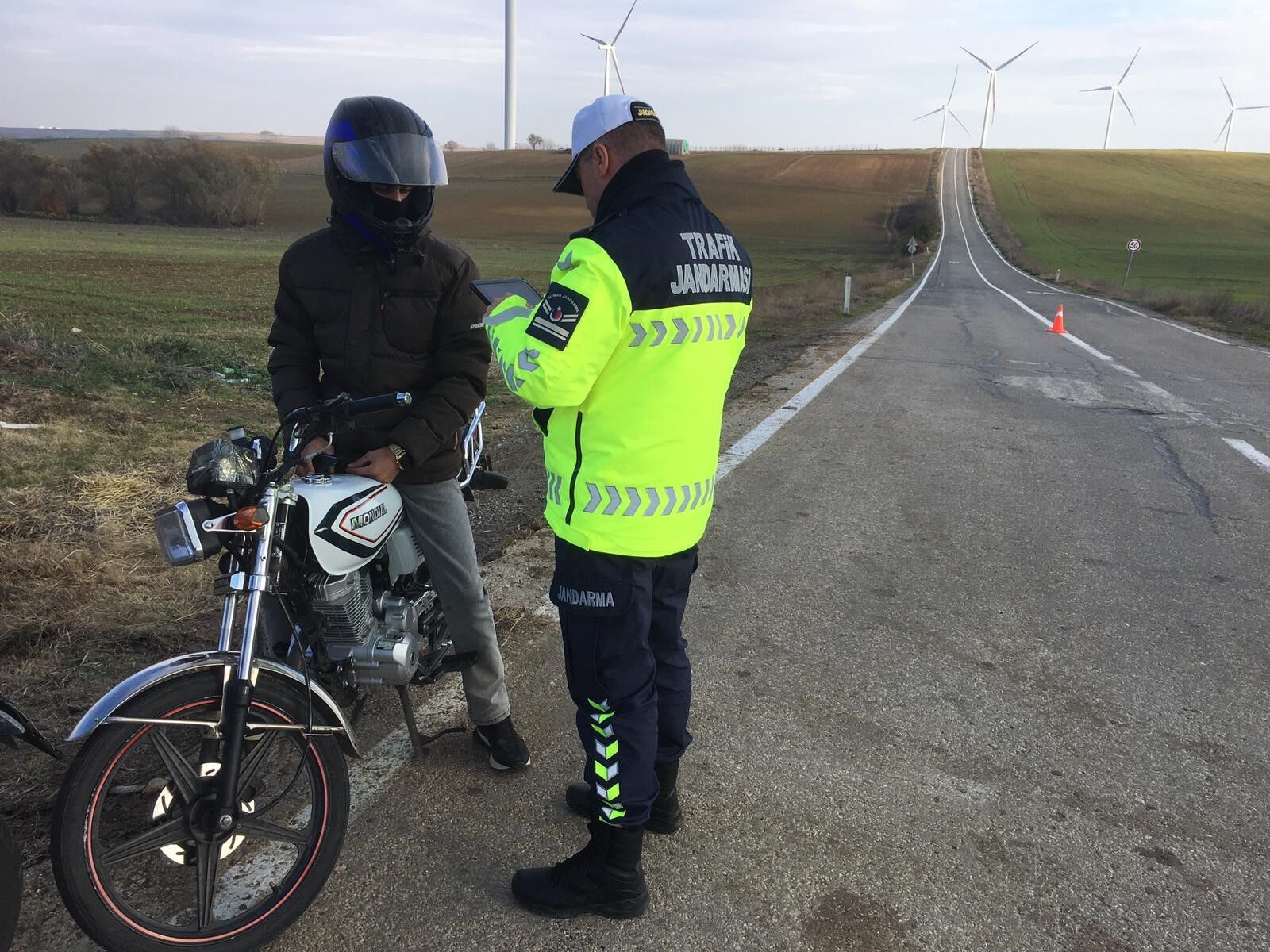 Tekirdağ’da Motosiklet Denetiminde Ceza Yağdı (1)