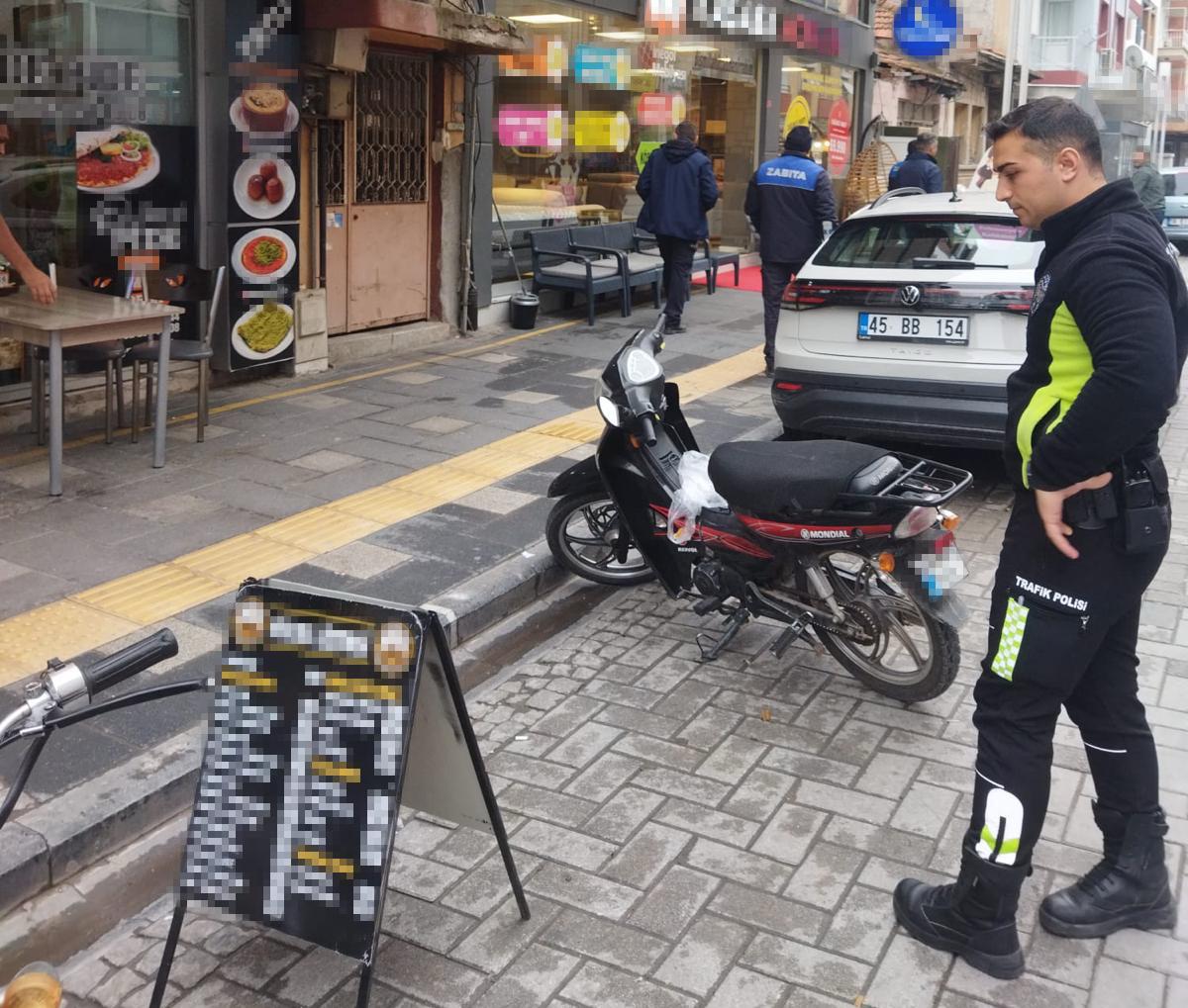 Turgutlu'da Kaldırım Işgali Denetimleri Sıkılaştırıldı (2)