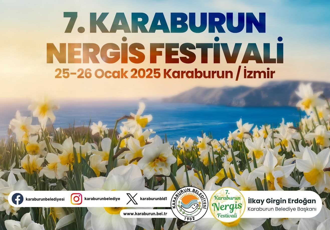 7. Karaburun Nergis Festivali Başlıyor!