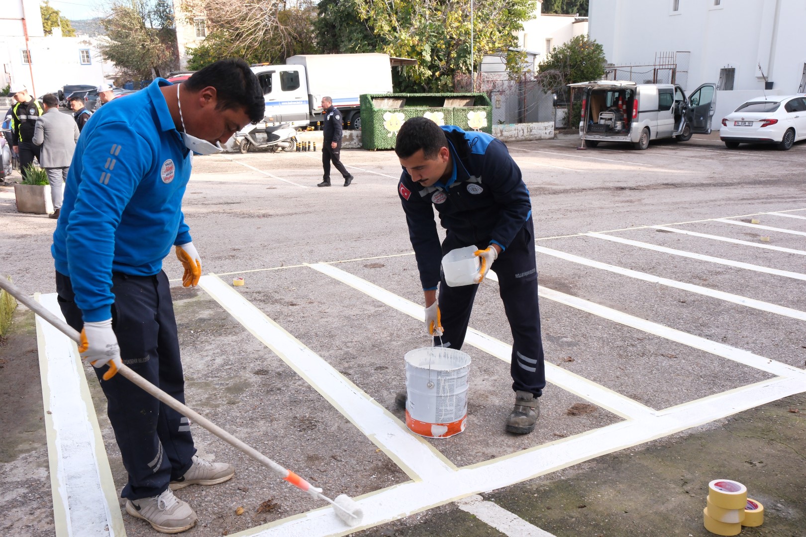 Bodrum'da Motosikletler Için Yeni Park Alanları Oluşturuldu (3)