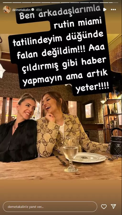 Demet Akalın'dan Iddialara Sert Tepki!