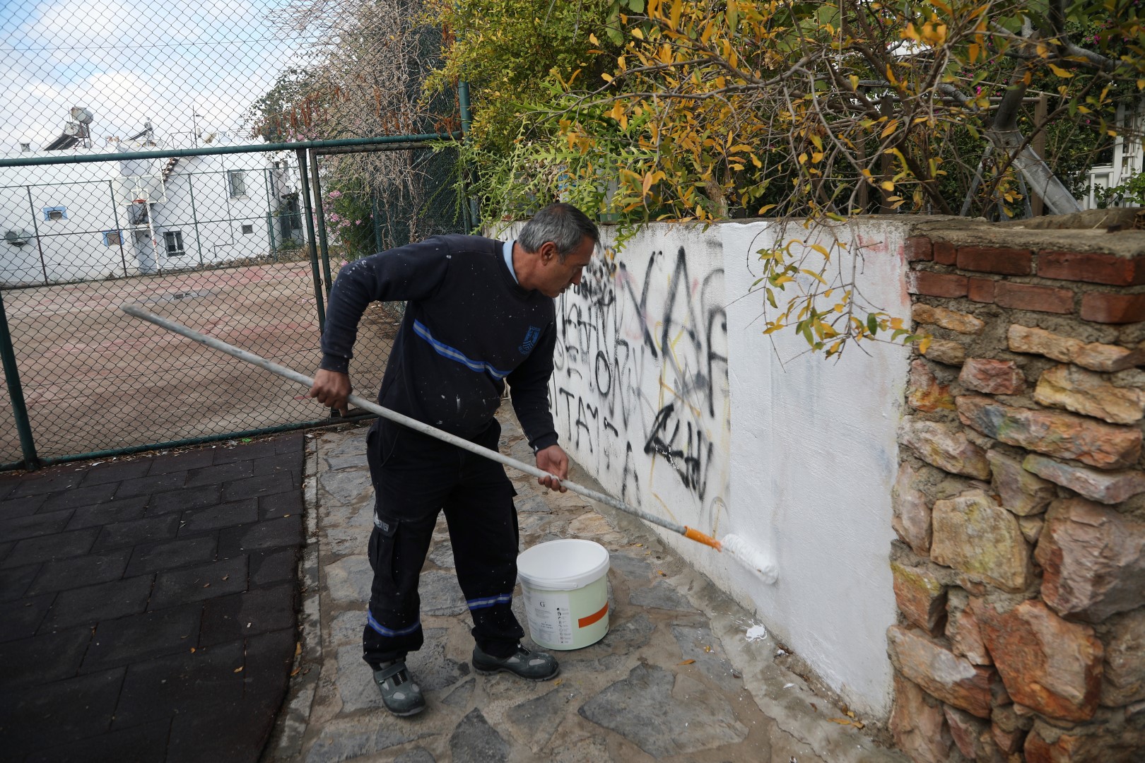 Duvarlar Yeniden Bodrum’un Renklerine Bürünüyor (3)