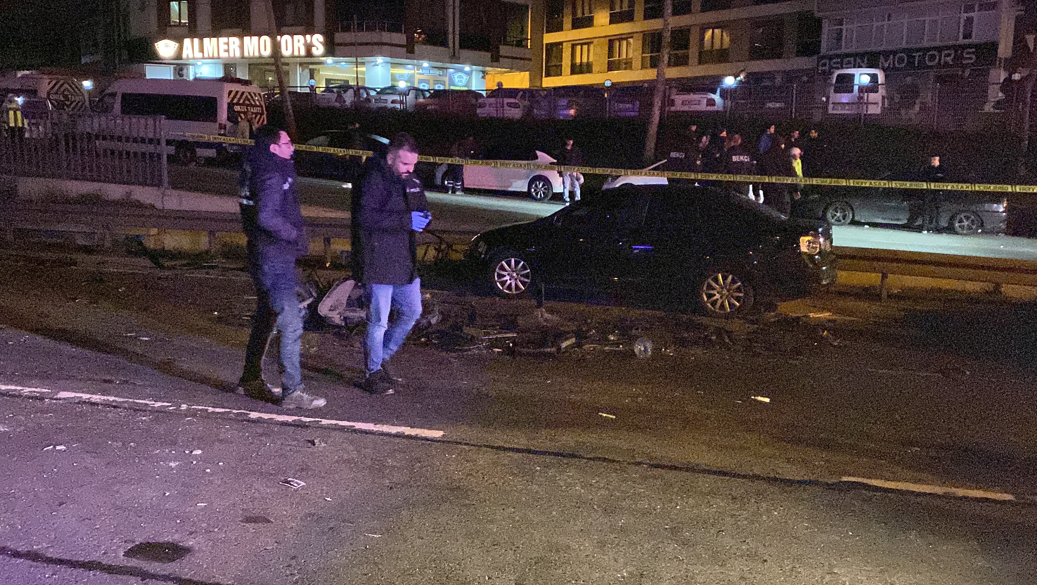 İstanbul Esenler’de Zincirleme Trafik Kazası 1 Ölü, 9 Yaralı (4)