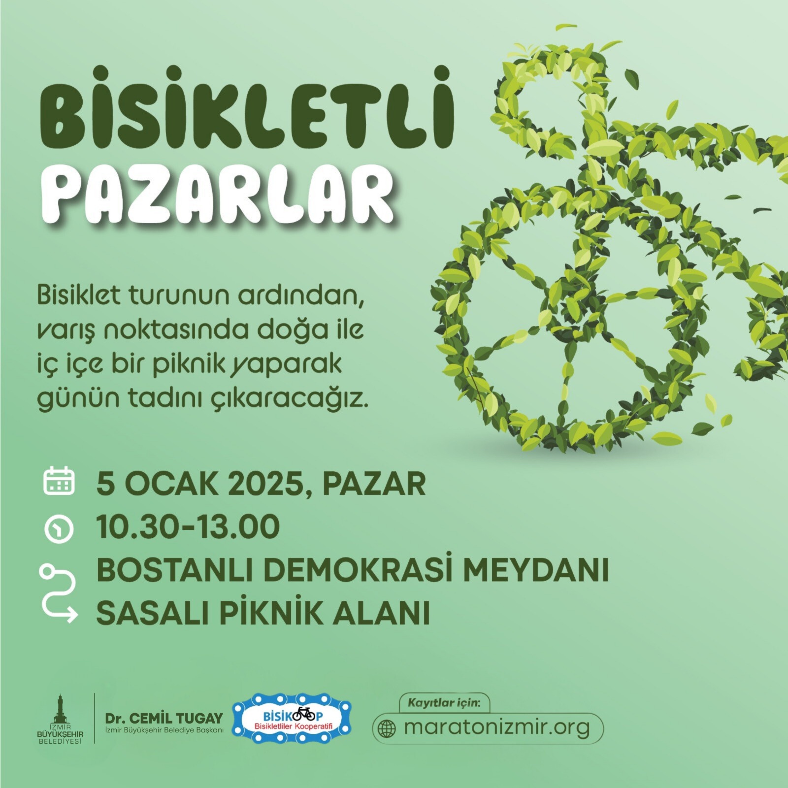 İzmir’de 'Bisikletli Pazarlar' Başlıyor! 1