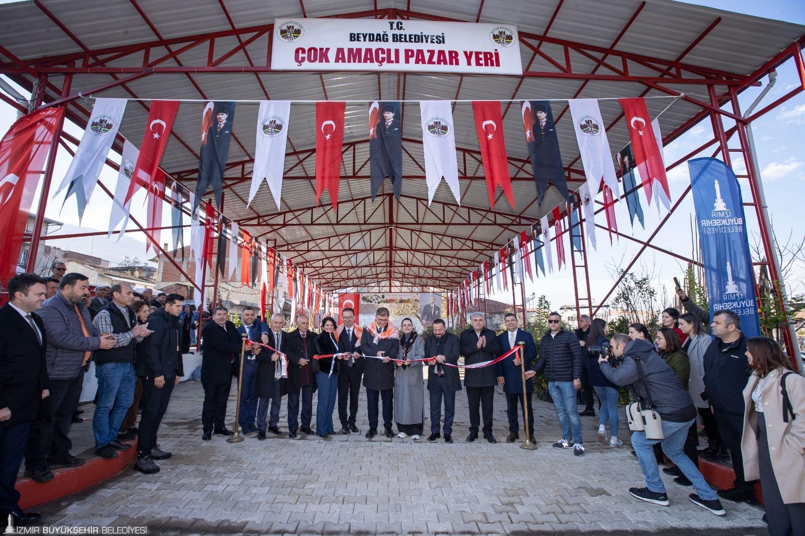 İzmir’de Toplu Taşımada Yeni Adım İztaşit Beydağ’da Hizmete Girdi (1)