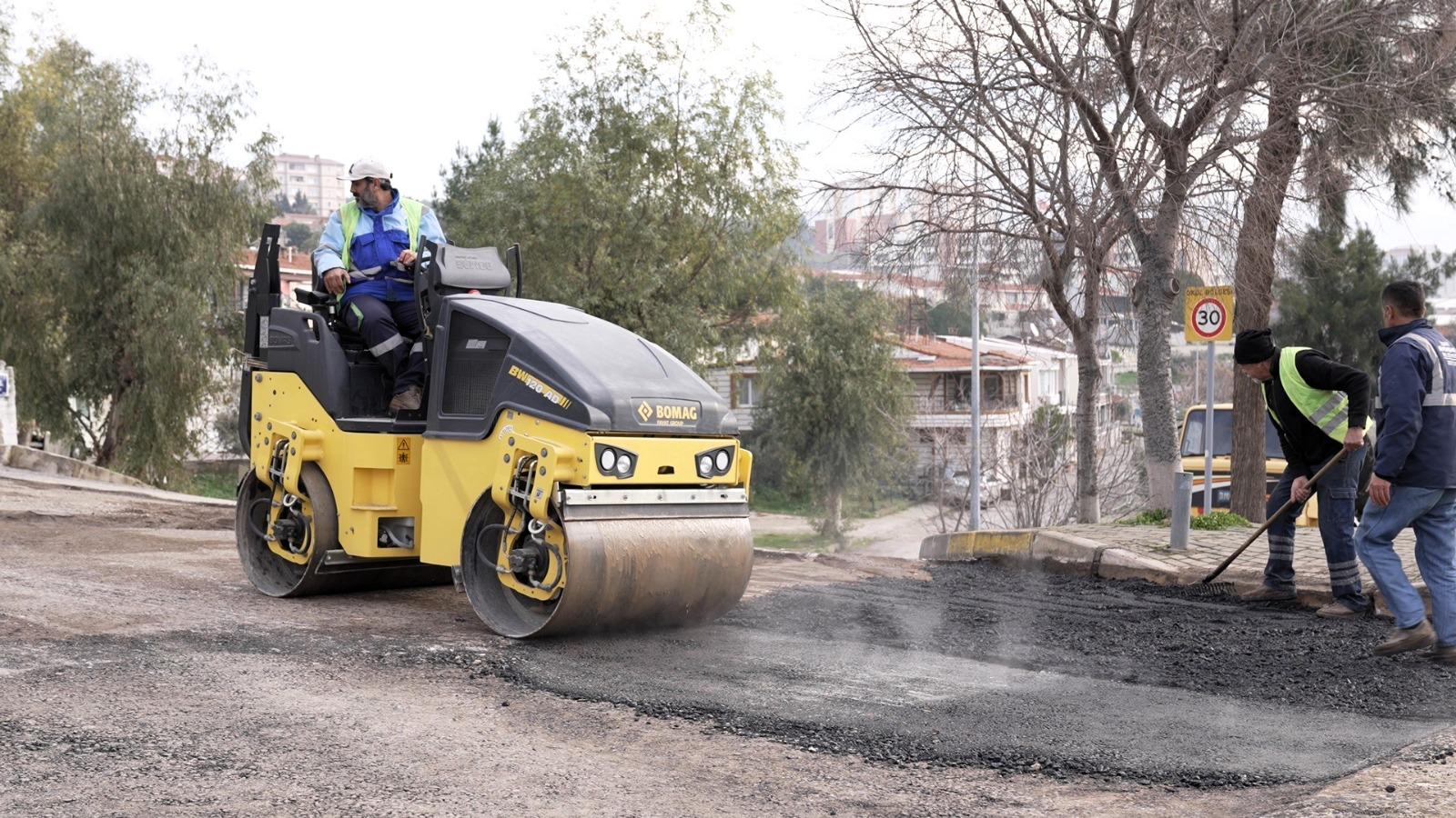 İzmir’de Yeni Yılda 1 Milyon Ton Asfalt Hedefi (2)