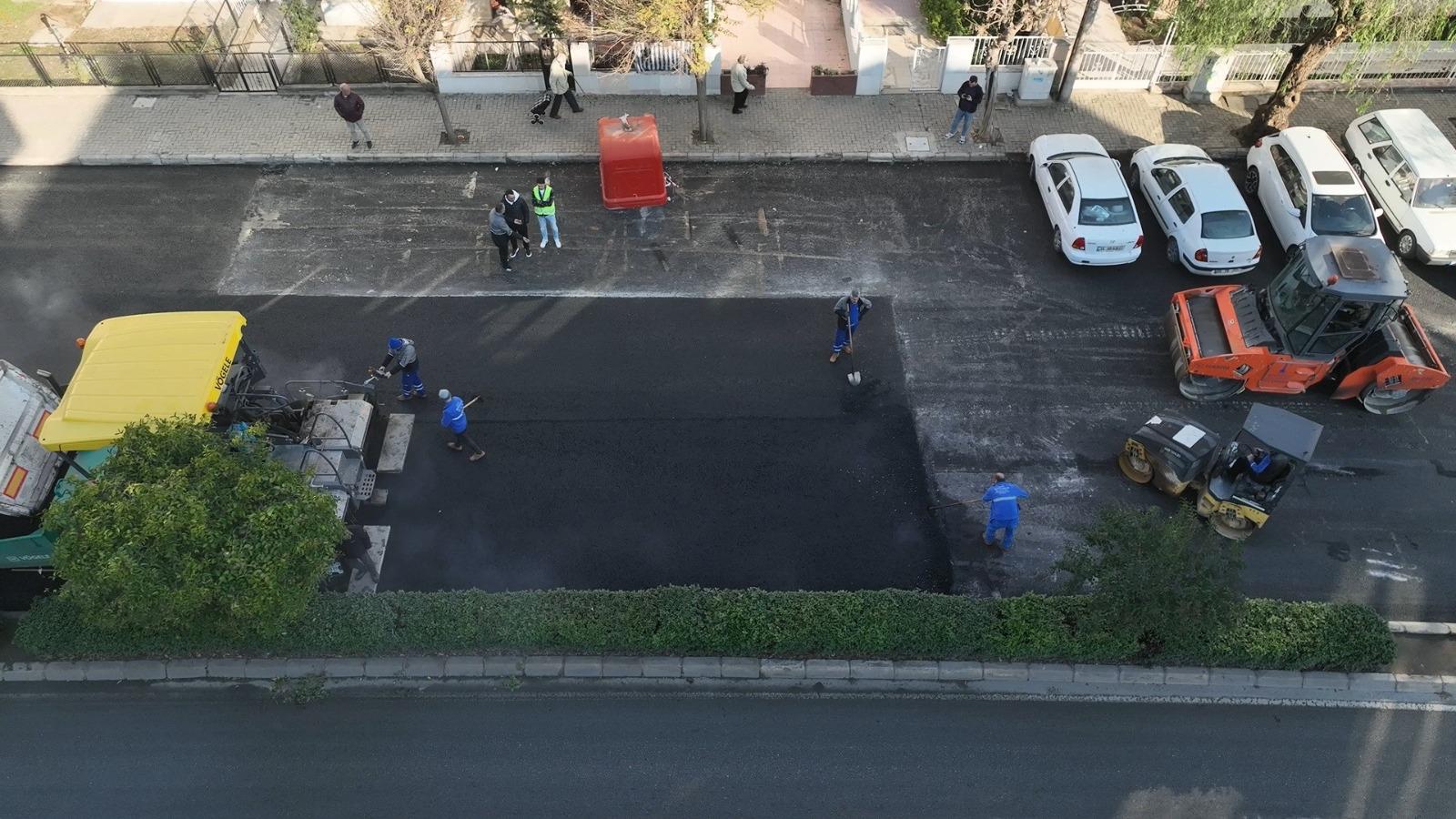 İzmir’de Yeni Yılda 1 Milyon Ton Asfalt Hedefi (5)