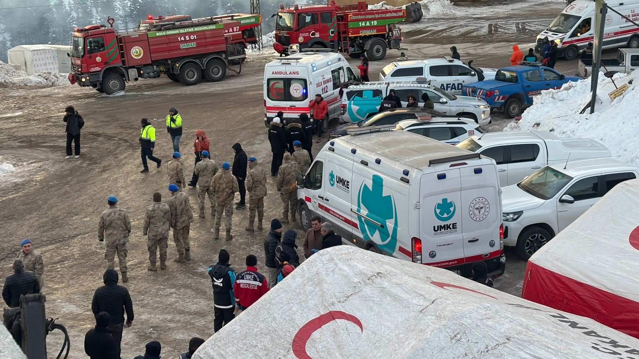 Kartalkaya Kayak Merkezi'ndeki Yangında Can Kaybı 6’Ya Çıktı, 31 Yaralı (3)