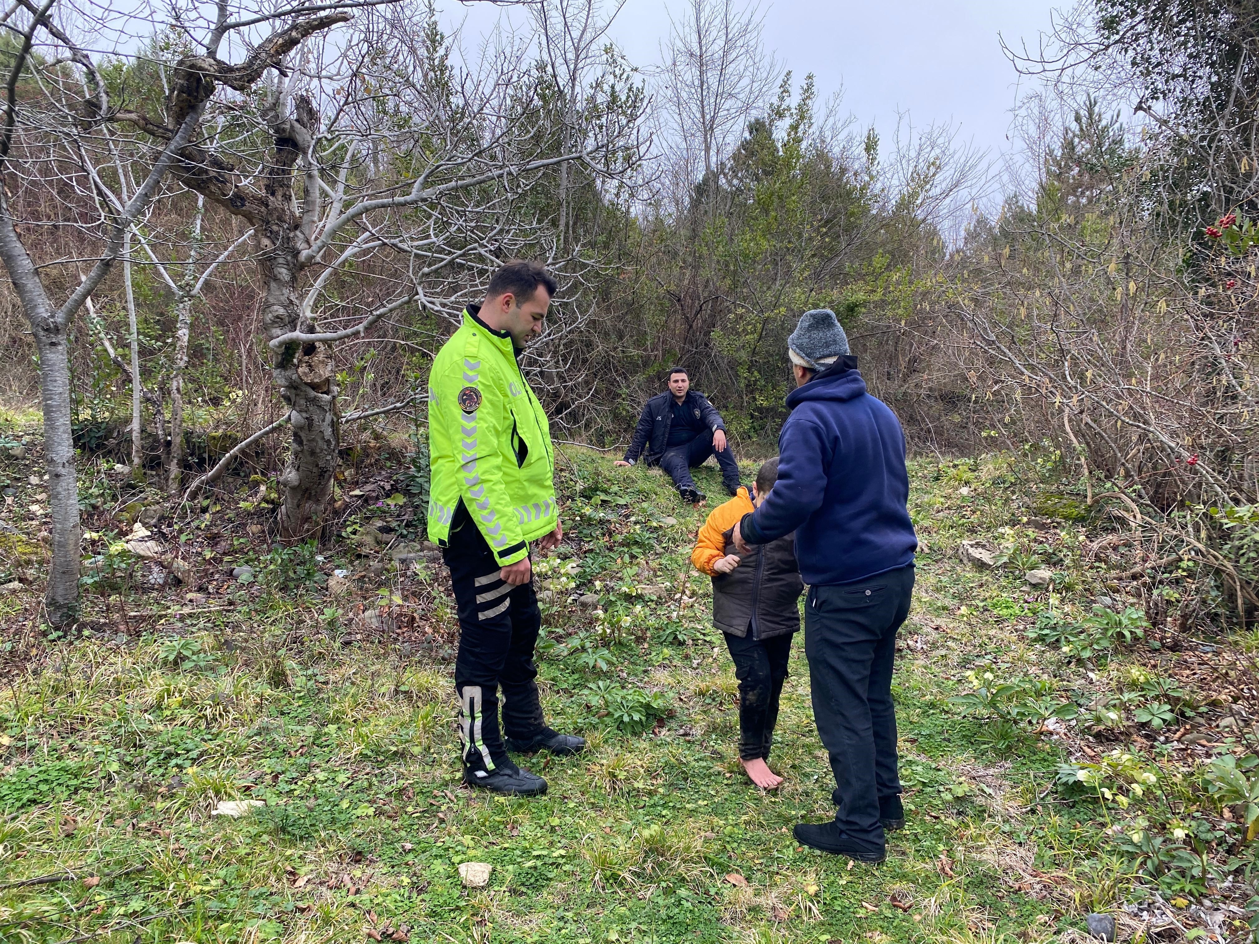 Kaybolan 8 Yaşındaki Otizmli Çocuk Kısa Sürede Bulundu (1)