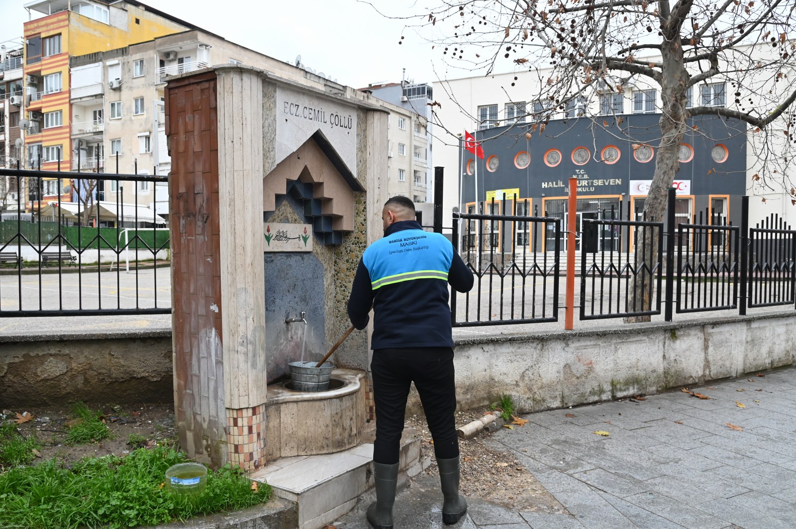 Manisa’da Hayrat Çeşmeleri Yenileniyor (2)