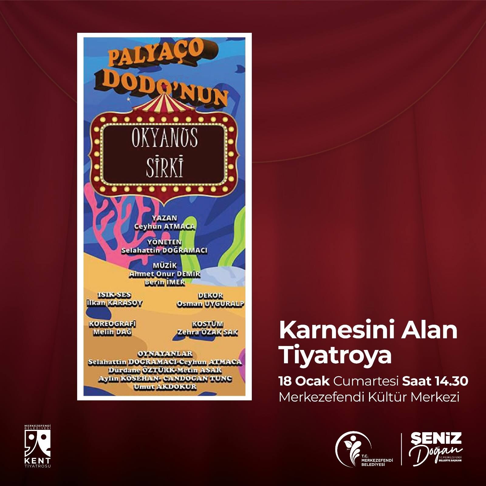 Merkezefendi'de Karne Hediyesi Tiyatro Gösterisi (2)