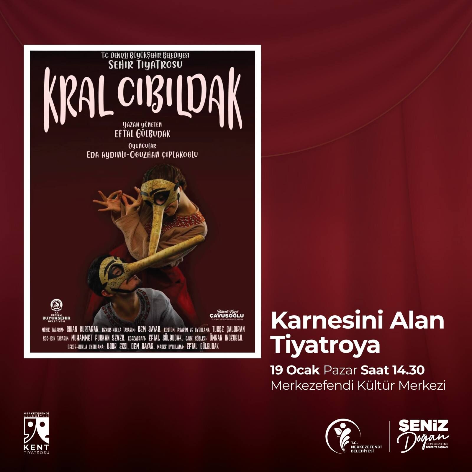 Merkezefendi'de Karne Hediyesi Tiyatro Gösterisi (3)