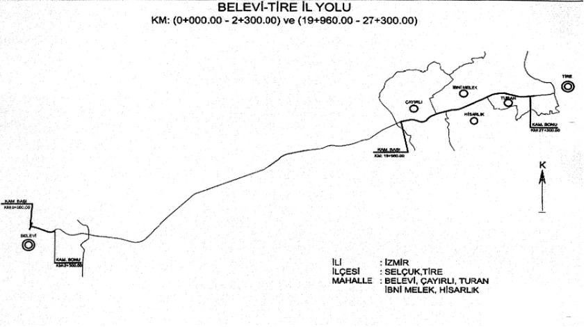 Tire Belevi 'Ölüm Yolu' Için Acele Kamulaştırma Kararı1