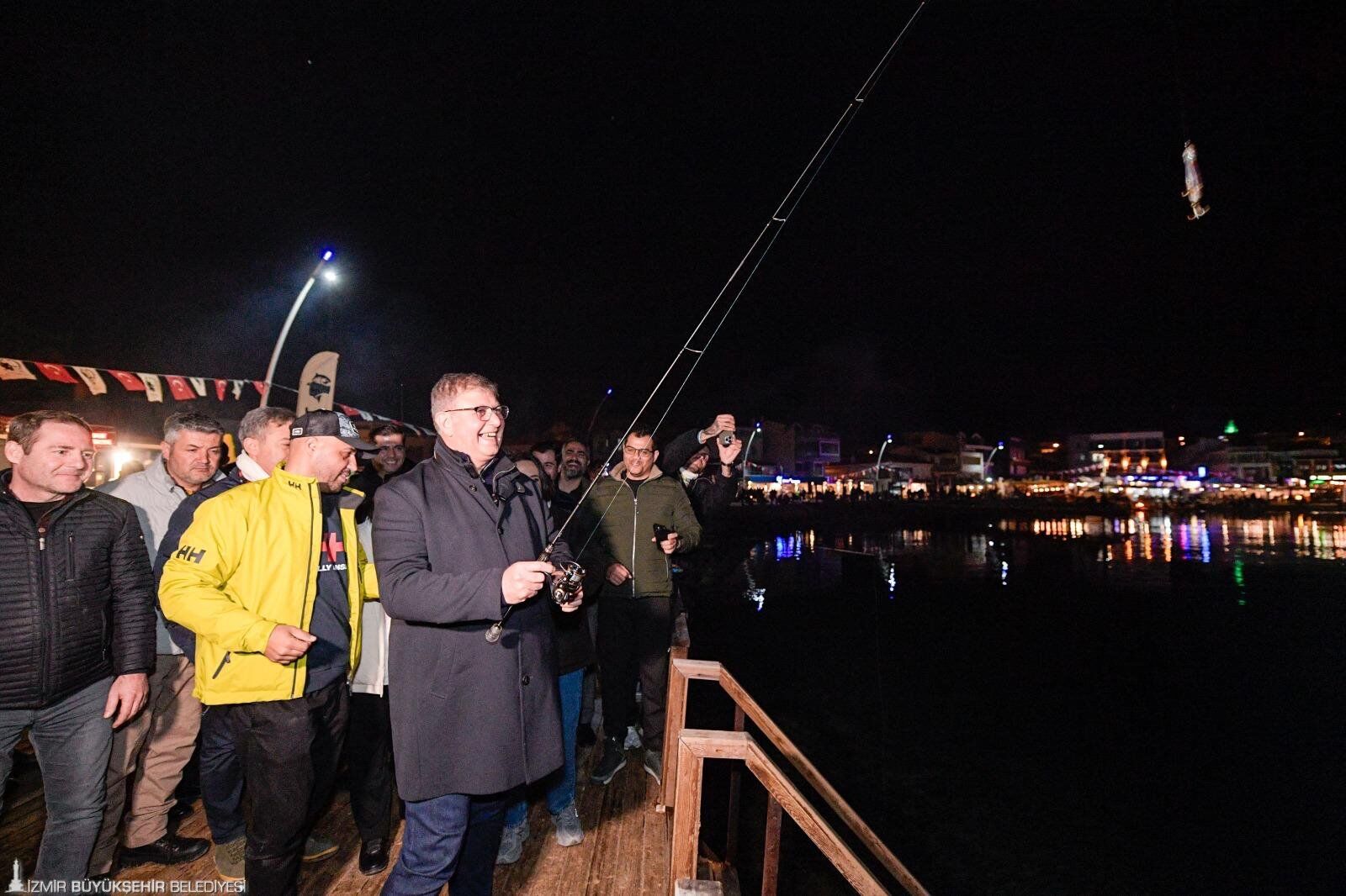 14. Mordoğan Levrek Avı Yarışması'nda Büyük Heyecan (2)