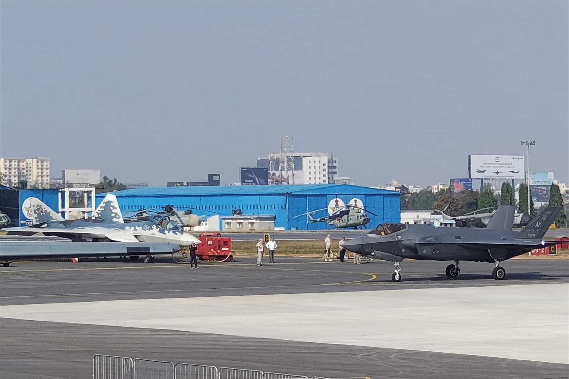 Aero India 2025'Te Tarihi An! Su 57 Ve F 35 Ilk Kez Aynı Gösteride (1)