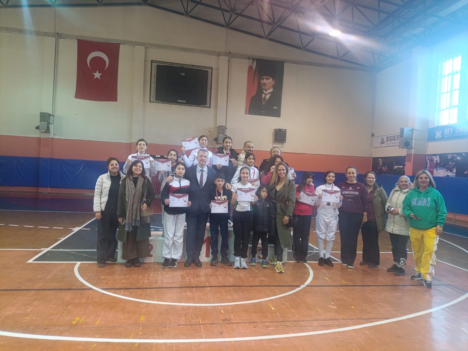Aydın’da Eskrim Il Birinciliği Tamamlandı (1)