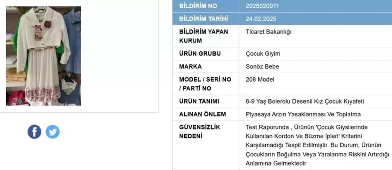 Bakanlık, Çocuk Sağlığını Tehdit Eden 4 Ürünü Piyasadan Toplattı! (1)