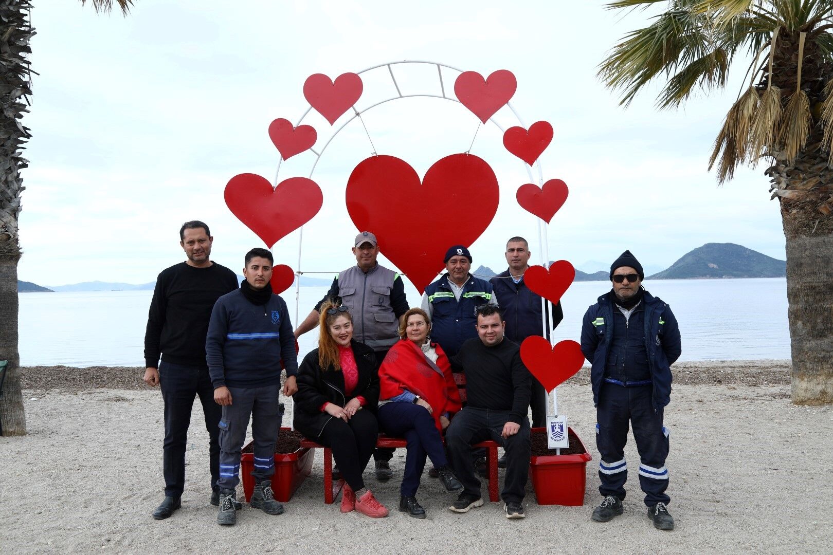 Bodrum Belediyesi’nden 14 Şubat’a Özel Sevgi Dolu Fotoğraf Alanları (3)