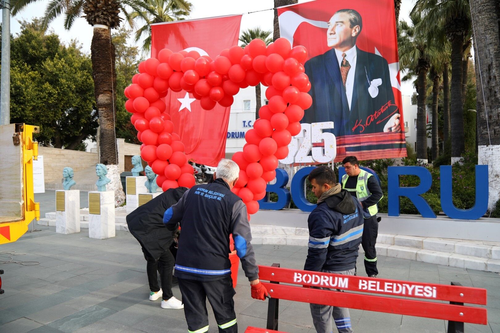 Bodrum Belediyesi’nden 14 Şubat’a Özel Sevgi Dolu Fotoğraf Alanları (6)