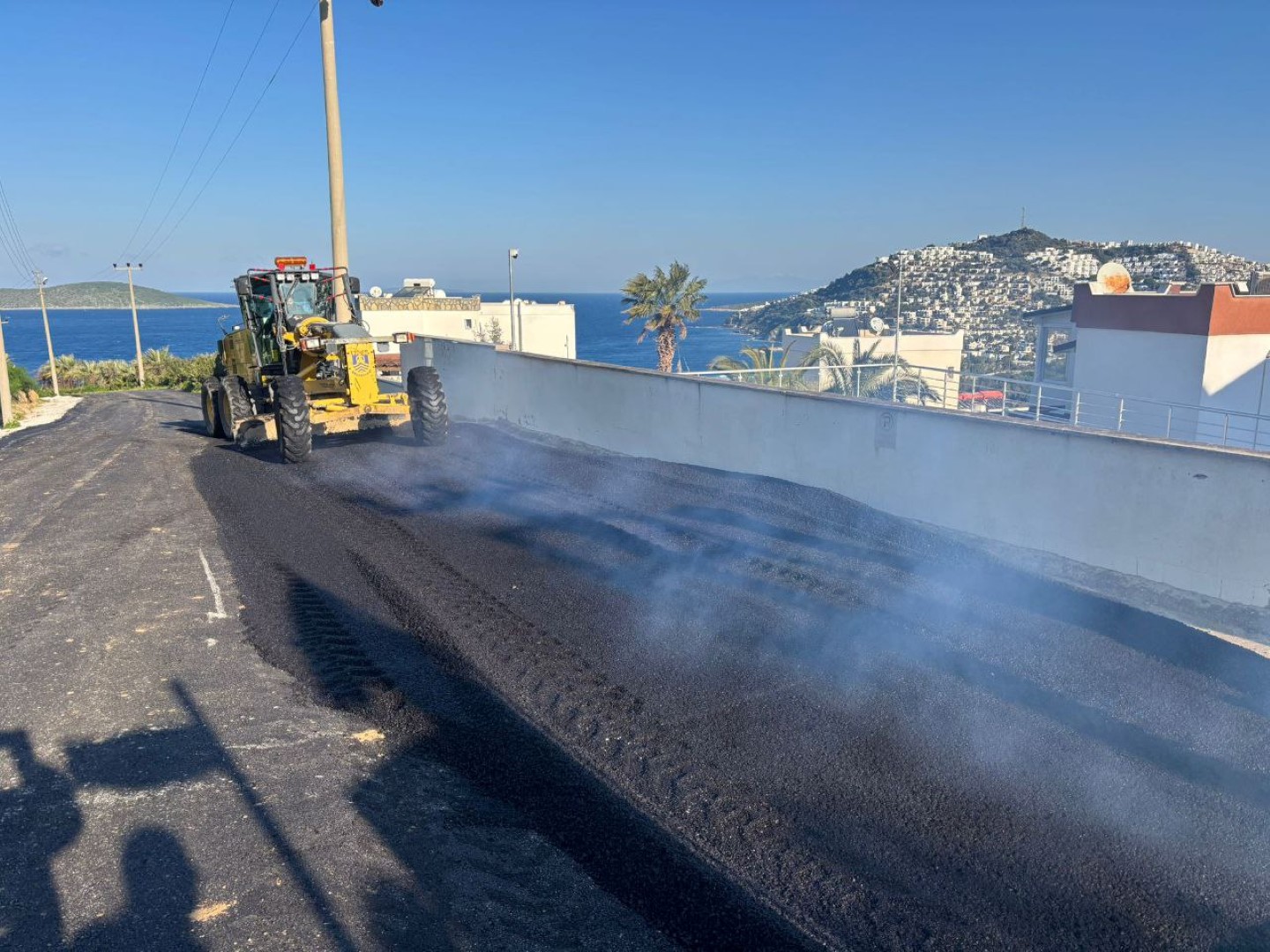 Bodrum Belediyesi'nden Asfalt Yenileme Atağı (2)