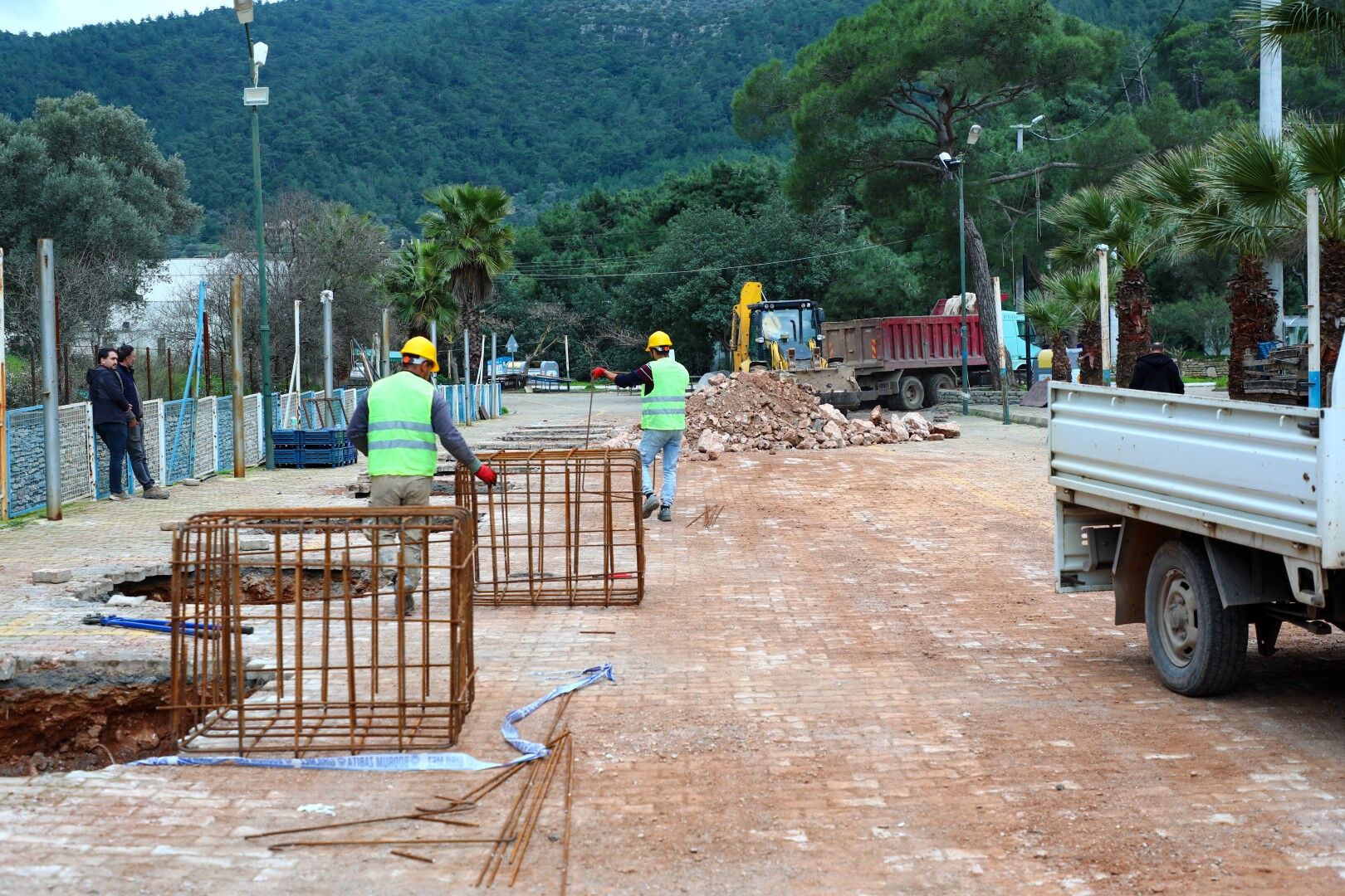 Bodrum Kızılağaç’ta Modern Pazar Yeri Inşaatında Ilk Etap Bitti (2)