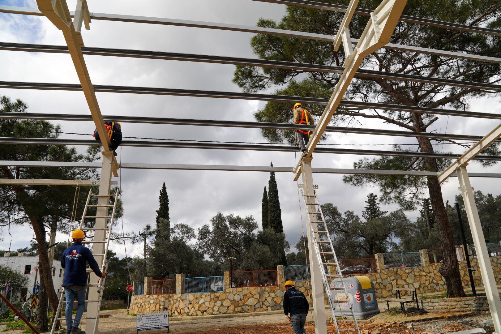 Bodrum Kızılağaç’ta Modern Pazar Yeri Inşaatında Ilk Etap Bitti (5)
