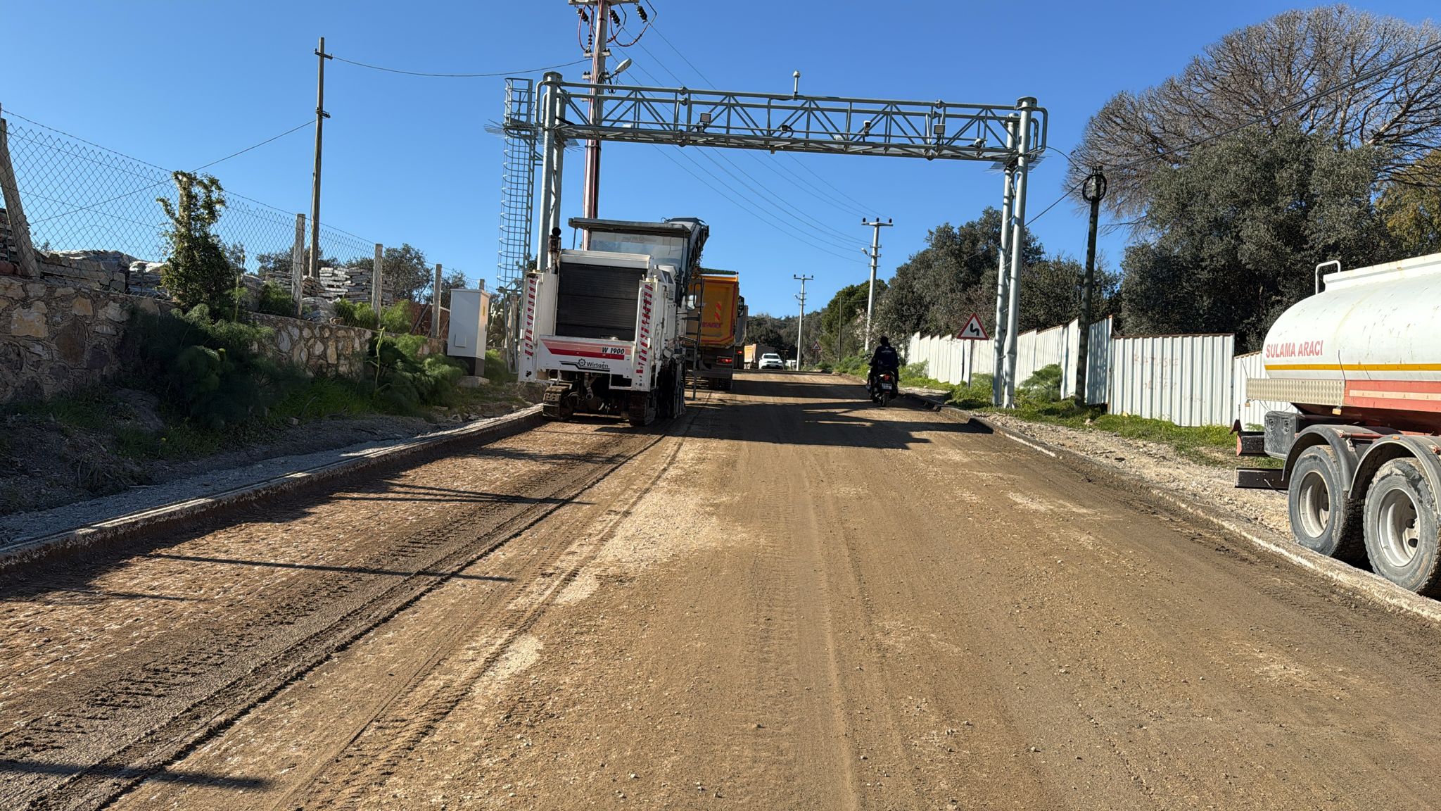 Bodrum'da 28 Milyonluk Yatırımla Yol Çalışması Başladı (3)