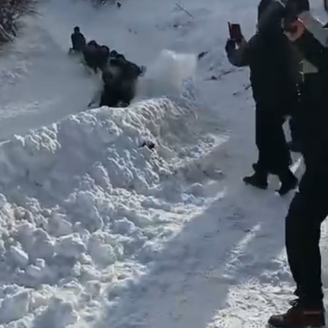 Bolu'da Şambrel Kayak Keyfi Kazayla Sonuçlandı!