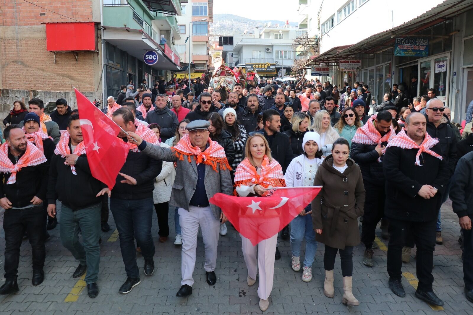 Bozdoğan’da 20. Deve Güreşi Festivali Öncesi Kortej Coşkusu4