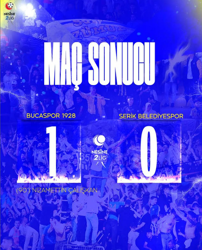 Bucaspor 1928 Lider Serik'i Son Anlarda Yıktı 1-1