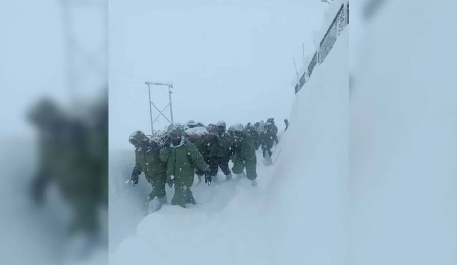 Çığ Altında Kalan Işçiler