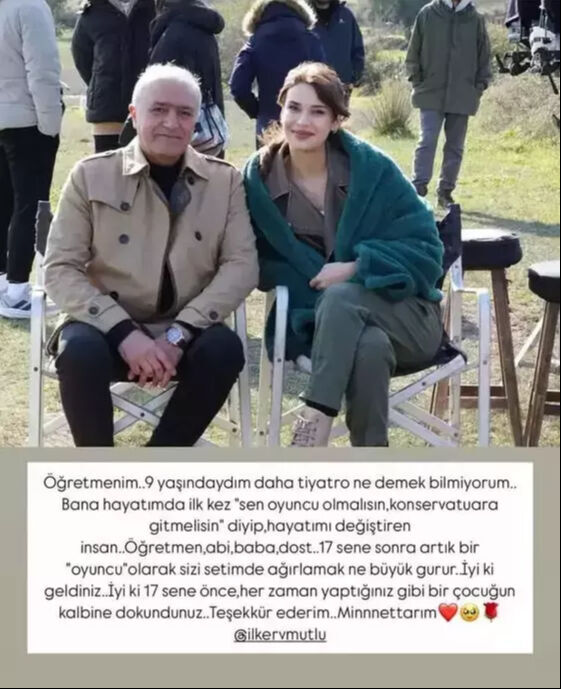 Devrim Özkan Hayatını Değiştiren Kişiyi Sette Ağırladı