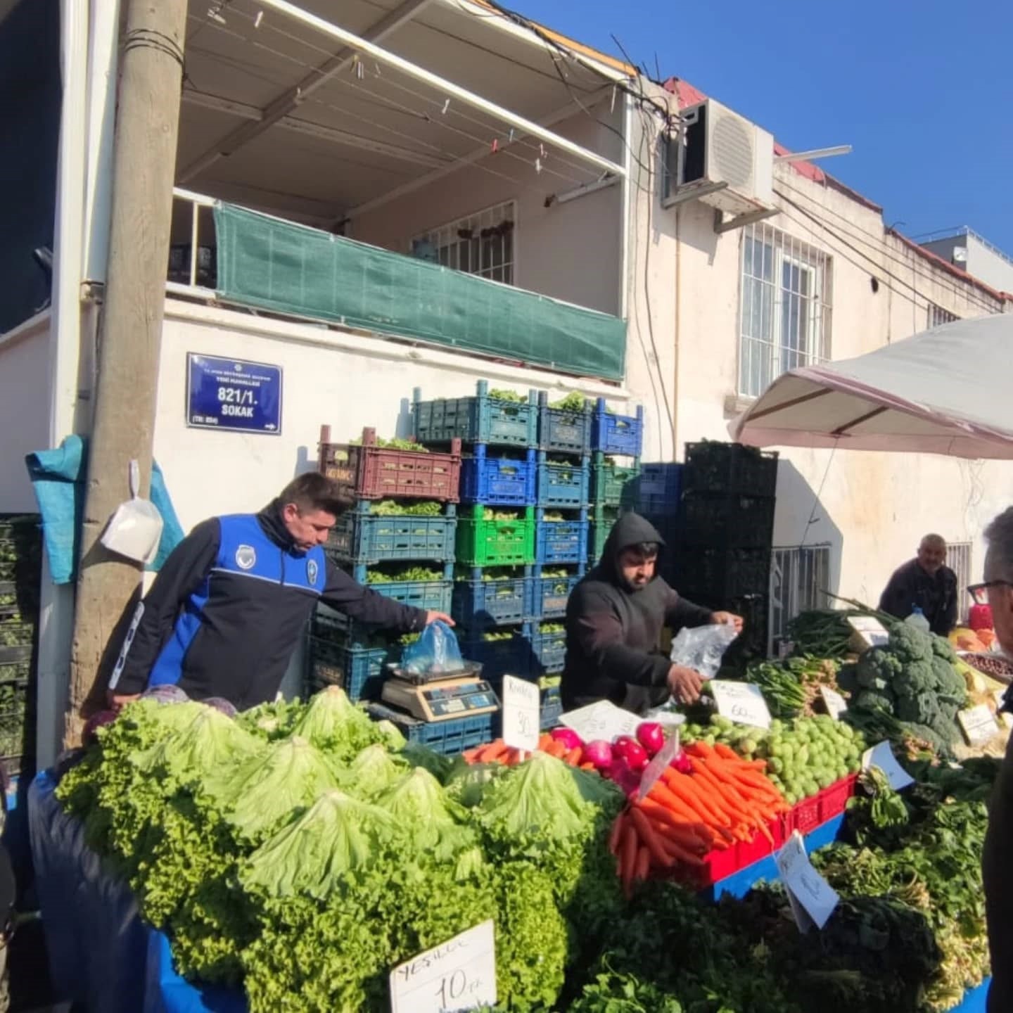 Didim Belediyesi Semt Pazarlarında Denetimlerini Sürdürüyor (1)